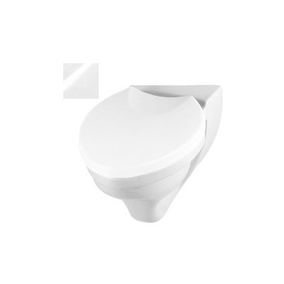 Miska ustępowa lejowa 415 x 535 mm Villeroy & Boch Oblic 6664 1L 01